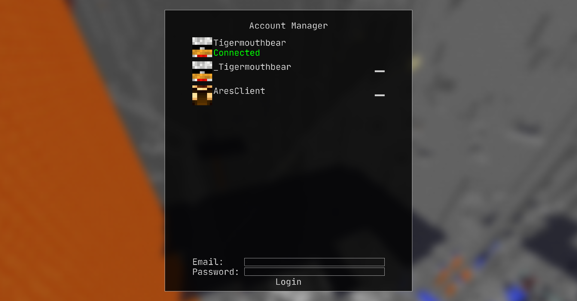 Ares accounts manager
